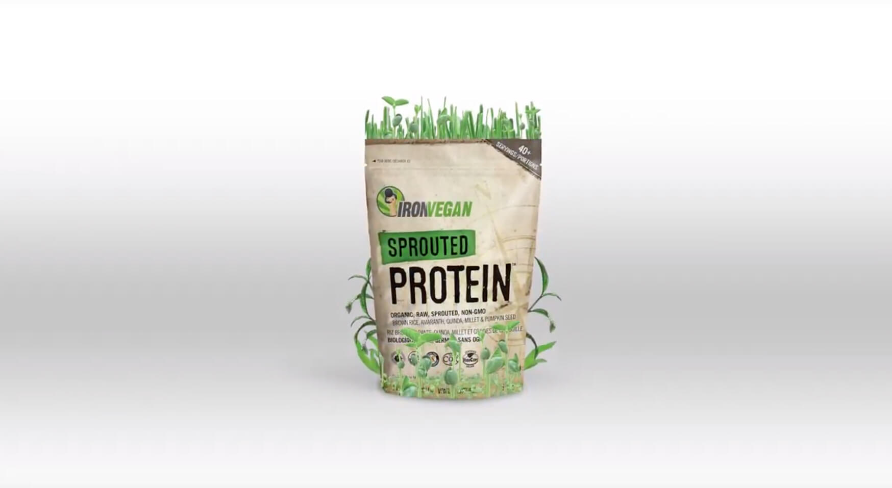 ironvegansproutedprotein Chime Digital